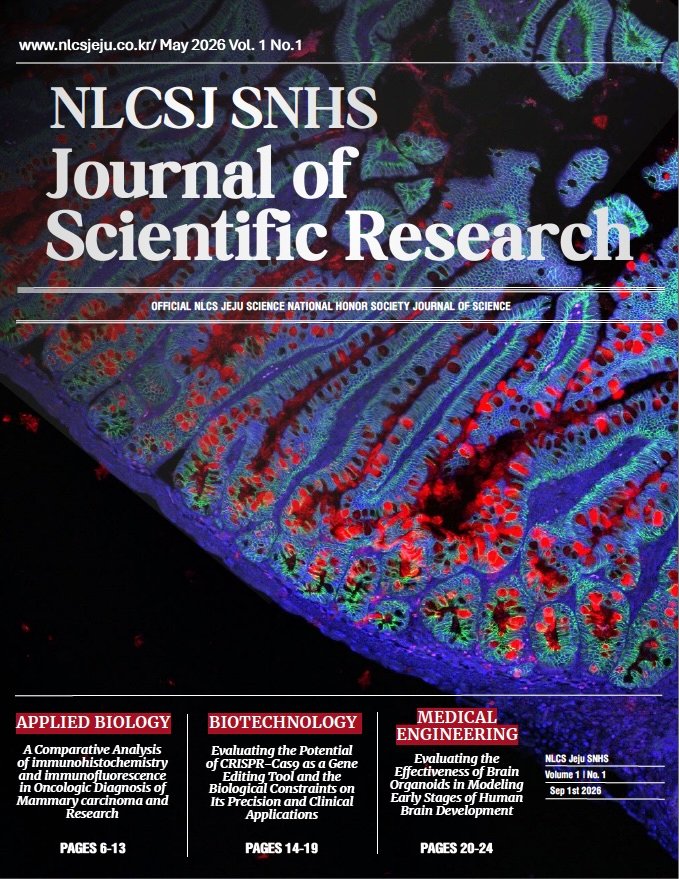 NLCS Jeju SNHS Journal of Scientific Research cover
